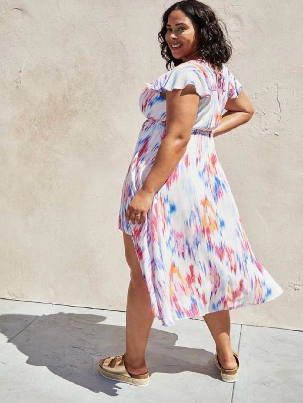 Torrid Midi Guaze walk through Romper Dress size 2 - 18/20